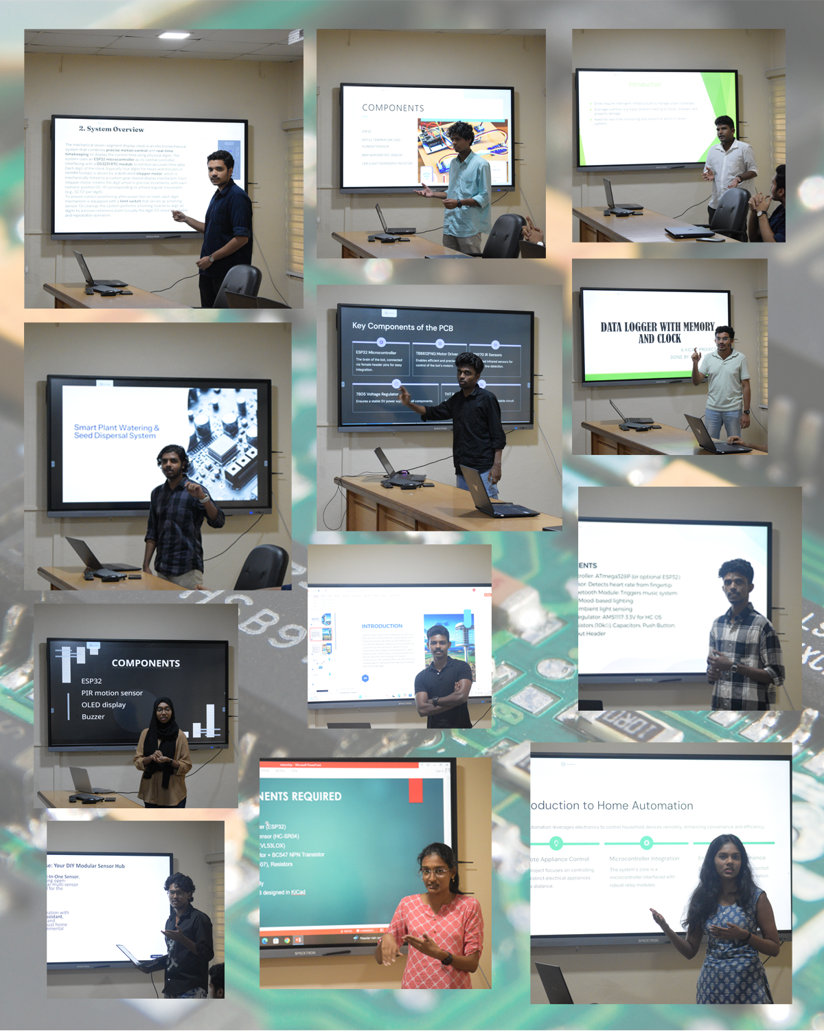 PCB design internship final presentation session